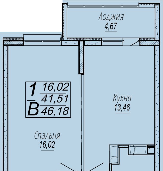 квартира г Краснодар п Горхутор р-н Прикубанский фото 2