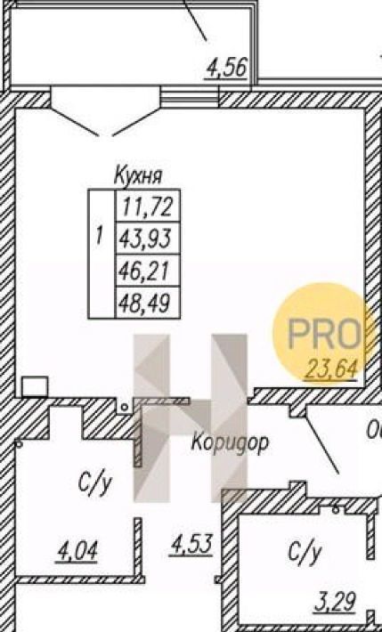 квартира р-н Светлогорский г Светлогорск проезд Майский фото 4