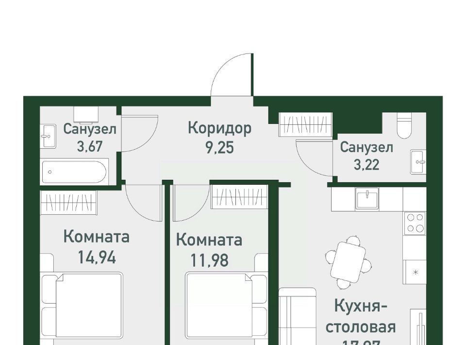 квартира г Екатеринбург Чкаловская ул Амундсена 165 фото 1