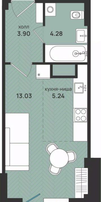 квартира г Архангельск Октябрьский ул Свободы 16 фото 1