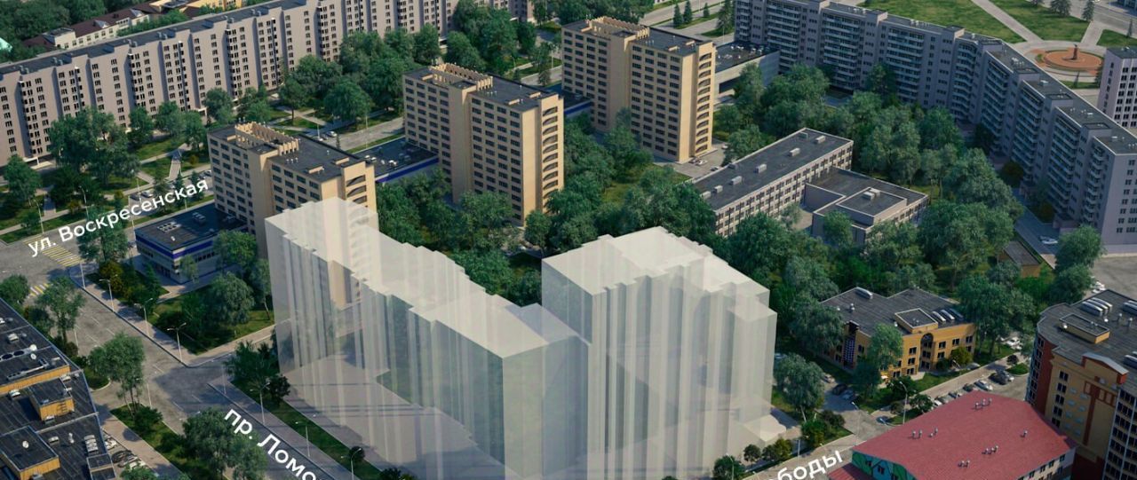 квартира г Архангельск Октябрьский ул Свободы 16 фото 4