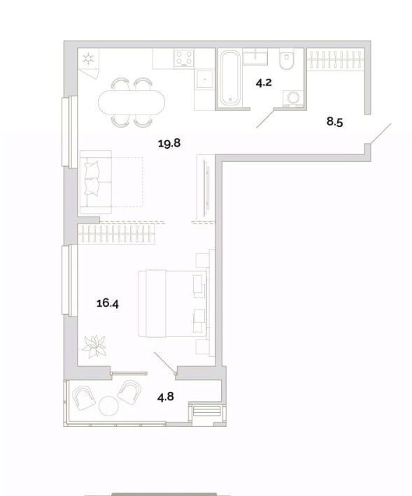 квартира г Пенза р-н Первомайский проезд Свердлова 2-й 4 фото 1