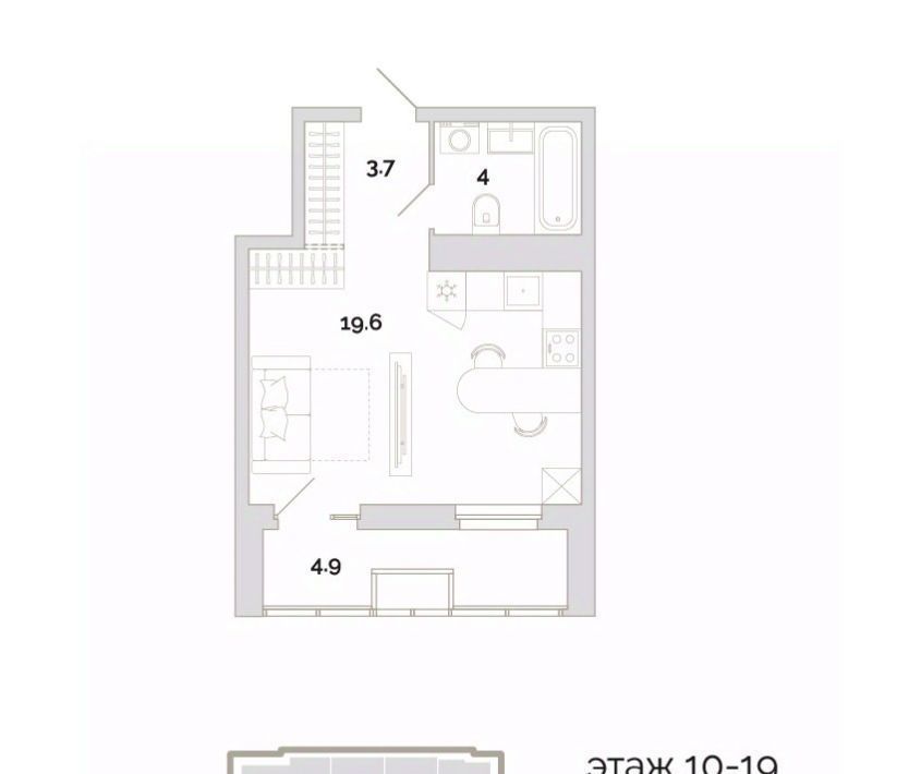 квартира г Пенза р-н Первомайский проезд Свердлова 2-й 4 фото 1