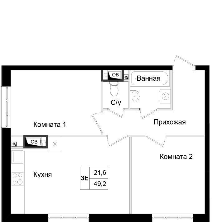 квартира г Химки ЖК «Две Столицы» Молжаниново фото 4