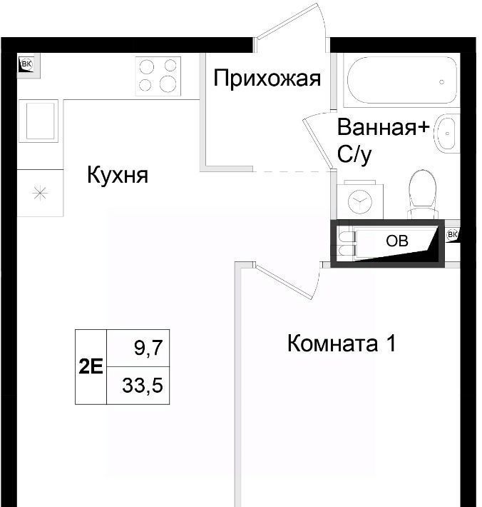 квартира г Химки ЖК «Две Столицы» Молжаниново фото 5