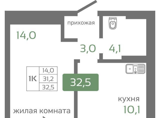 квартира г Красноярск р-н Октябрьский ул Норильская с 2 фото 1