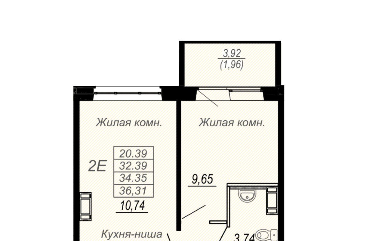 квартира г Хабаровск р-н Индустриальный ул Герцена 17/1 фото 1