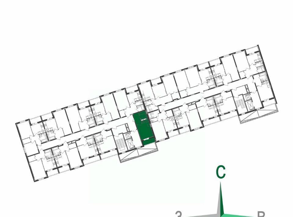 квартира г Владимир р-н Октябрьский б-р Сталинградский 5 фото 3