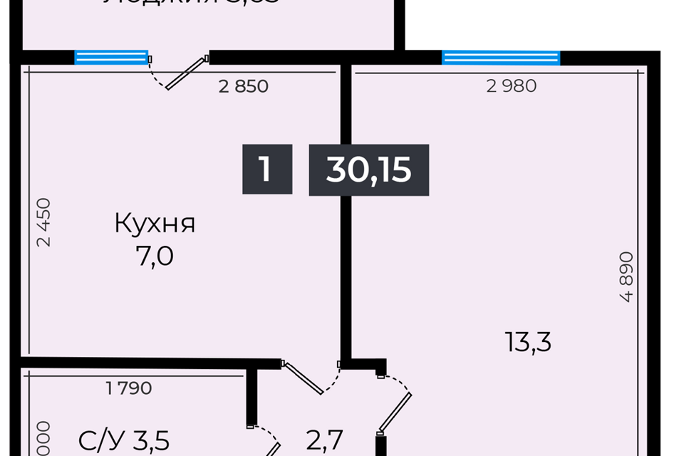 квартира г Ставрополь ул Южный обход 53в городской округ Ставрополь фото 1