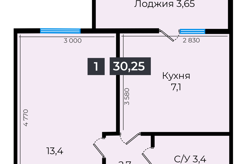 квартира г Ставрополь ул Южный обход 53в городской округ Ставрополь фото 1