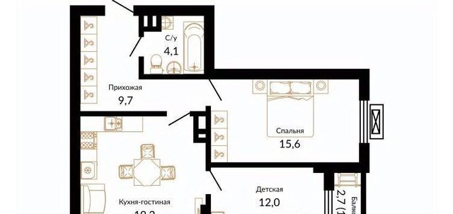 р-н Прикубанский ул. Даниила Смоляна, 71 фото