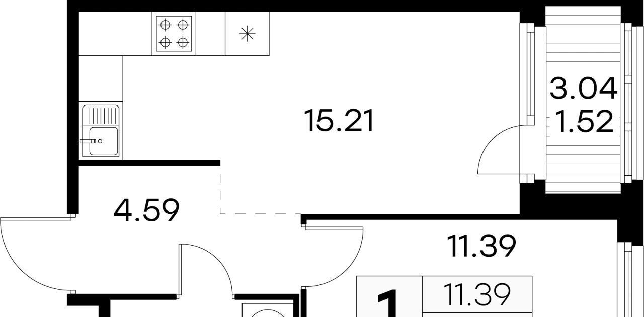 квартира г Санкт-Петербург п Парголово метро Парнас Глоракс Парголово жилой комплекс фото 1