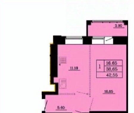 квартира г Омск р-н Советский ул Малиновского 16к/2 фото 1
