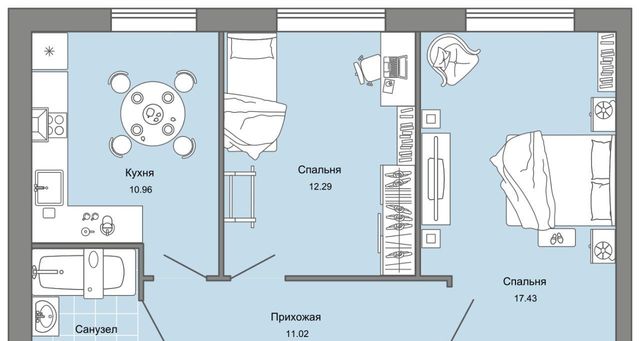 р-н Заволжский Новый Город Центральный кв-л фото