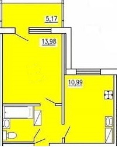квартира г Пенза р-н Железнодорожный ул Антонова 3д фото 6