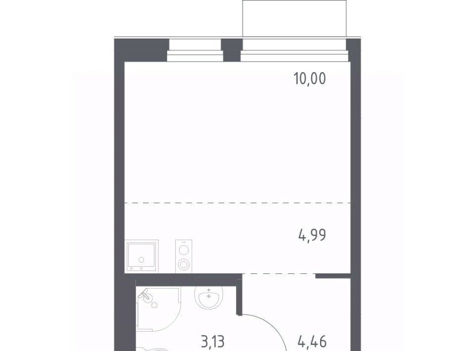 квартира г Москва п Кокошкино Кокошкино, № 37 кв-л фото 1