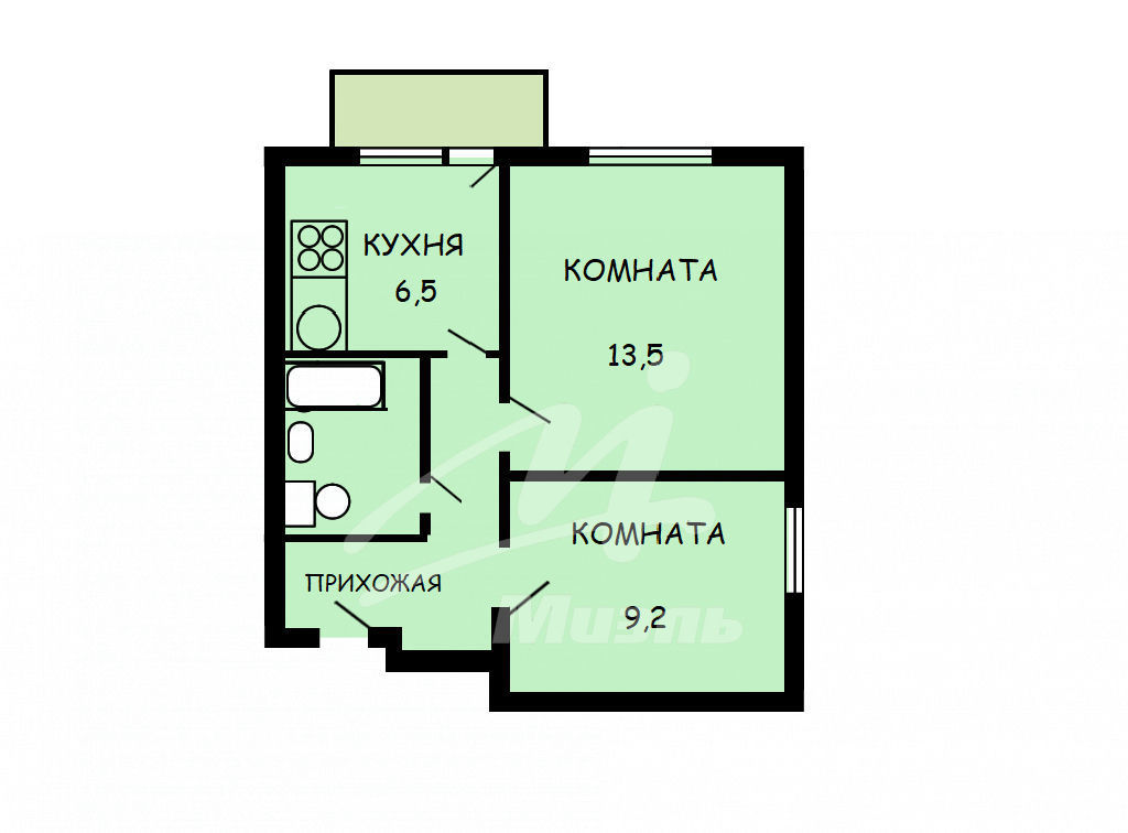 квартира г Москва метро Коптево пер 3-й Михалковский 20к/1 МЦК фото 16