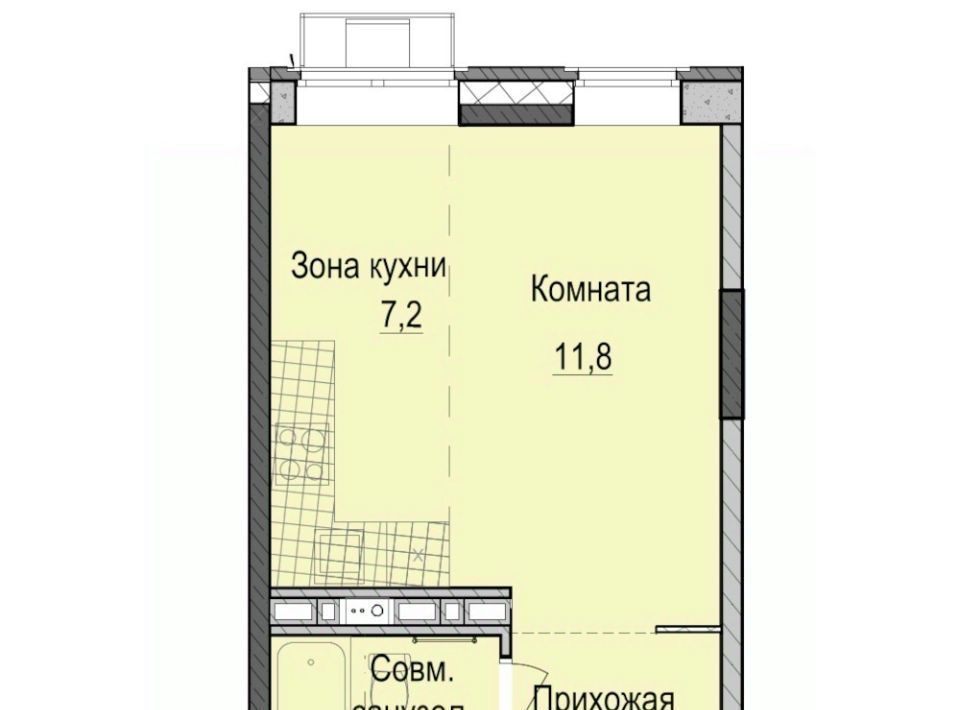квартира г Казань ЖК «Ферма-2» Проспект Победы, жилмассив фото 1