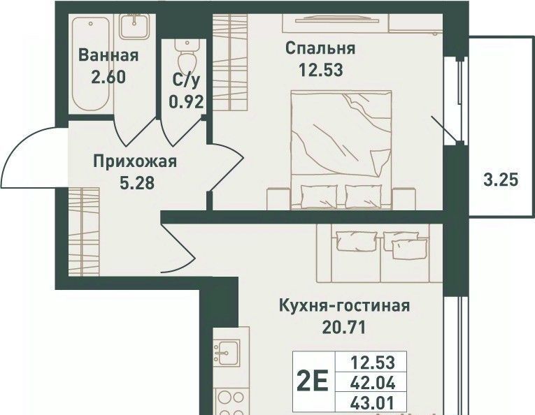 квартира р-н Всеволожский п им Свердлова мкр 1-й Рыбацкое фото 1