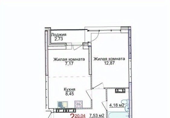 квартира г Ярославль р-н Фрунзенский ЖК «АЭРОПАРК» фото 1
