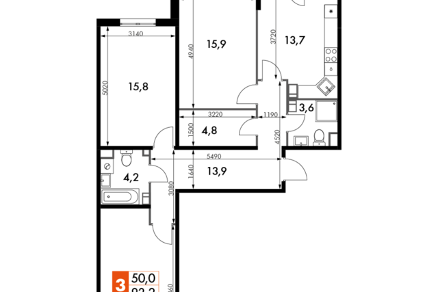 квартира дом 221 городской округ Обнинск фото