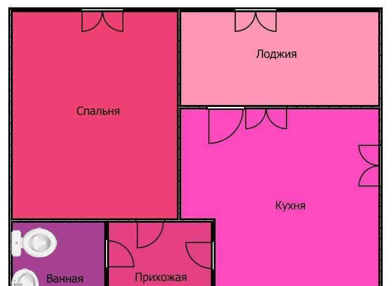 квартира г Рязань р-н Московский ЖК «Бирюзова Парк» фото 2