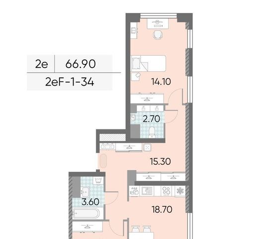 квартира метро Калужская 40-й кв-л, к 1 фото