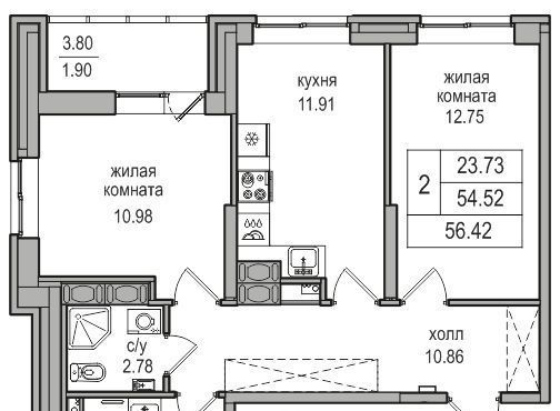 п Парголово ул Заречная 52к/1 фото