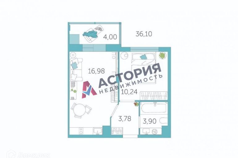 квартира г Тула р-н Привокзальный ул Самоварная 13 фото 10