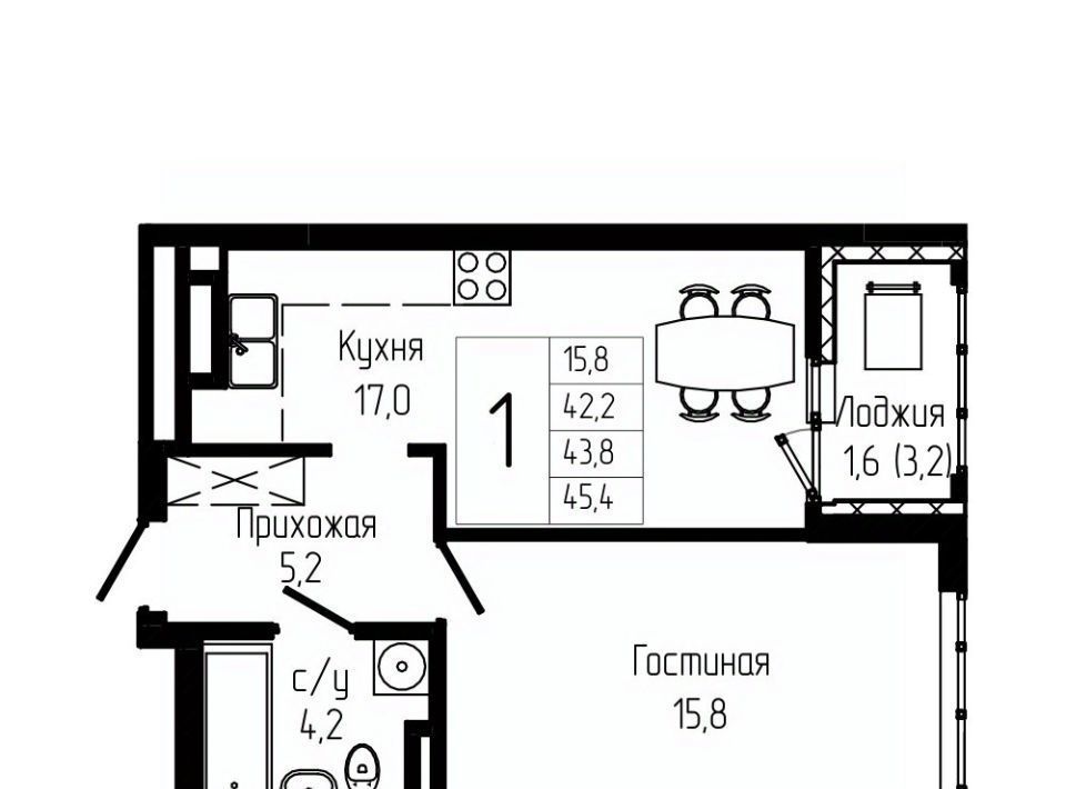 квартира г Уфа р-н Октябрьский Глумилино жилрайон фото 1