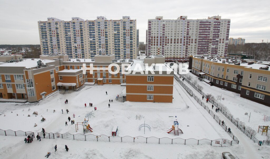 квартира г Новосибирск Речной вокзал ул Одоевского 1/8 фото 5