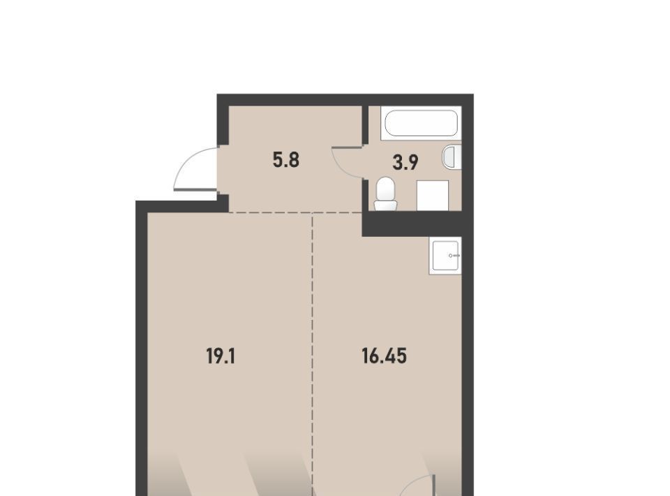 квартира г Шелехов кв-л 5-й 5 фото 1