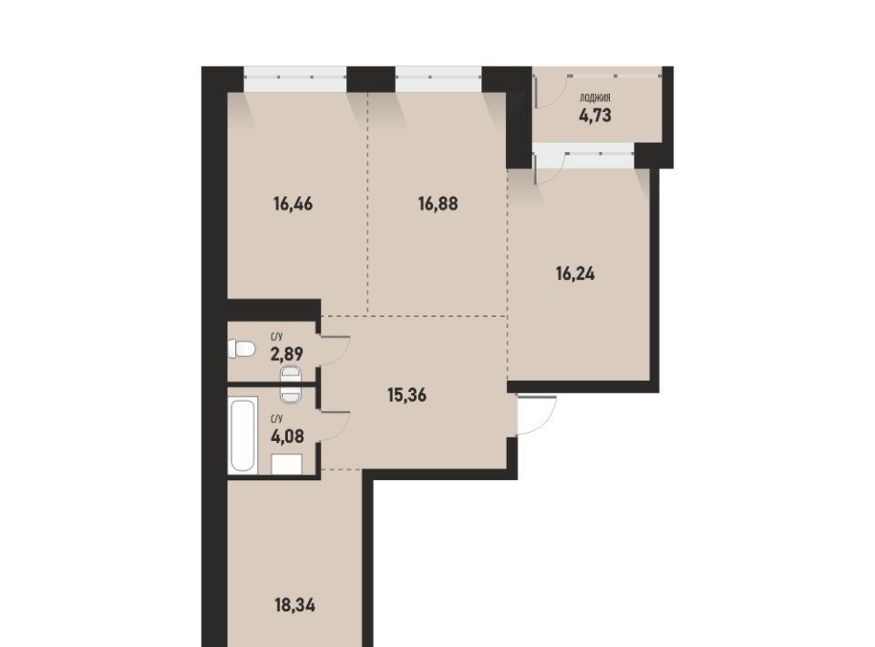 квартира г Шелехов кв-л 5-й 2 фото 1