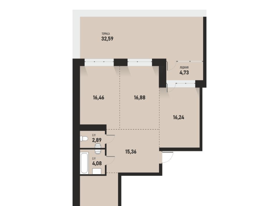 квартира г Шелехов кв-л 5-й 2 фото 1