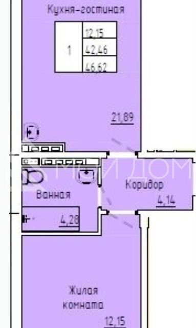 квартира городской округ Южно-Сахалинск, село Новая Деревня, улица имени С. А. Савушкина, 2 фото 1