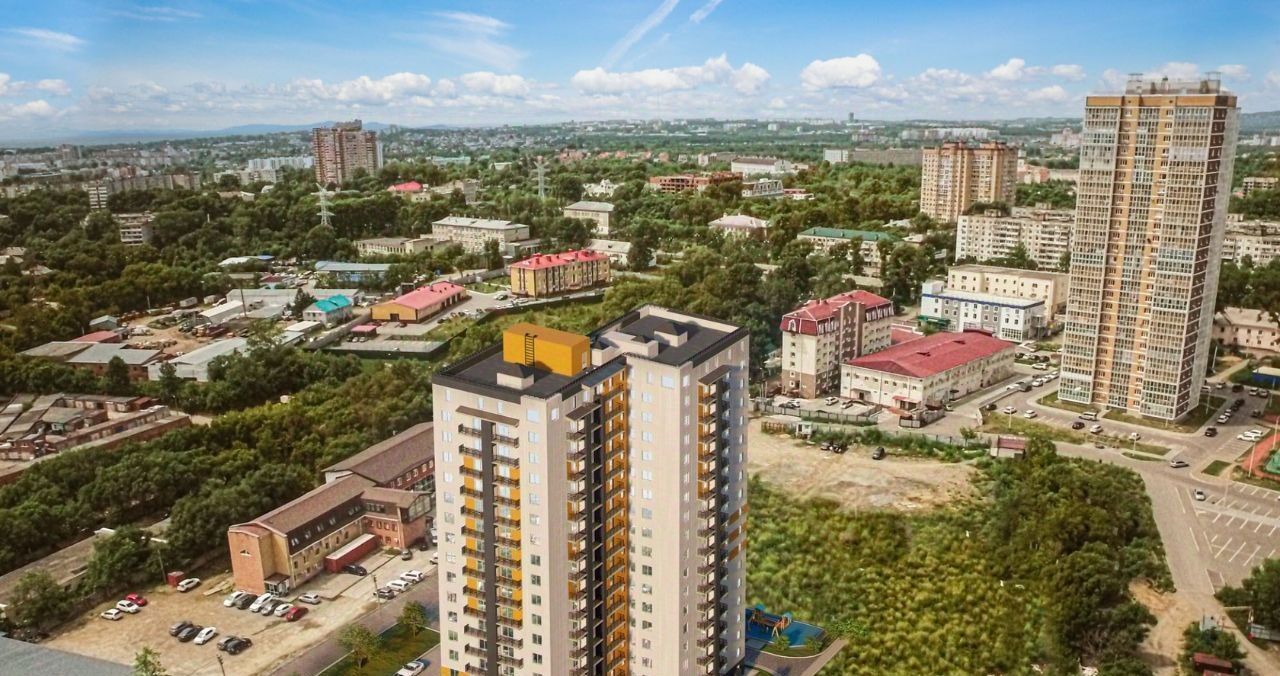 квартира г Хабаровск р-н Железнодорожный ул Карла Маркса фото 2