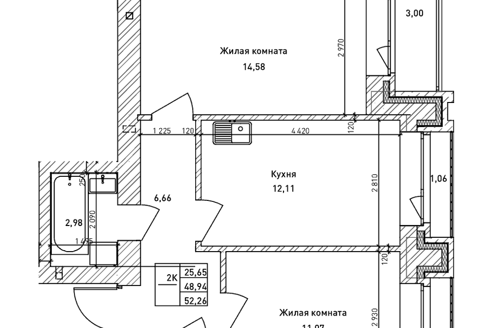 квартира г Новосибирск ул Федора Ивачева 6 городской округ Новосибирск фото 1