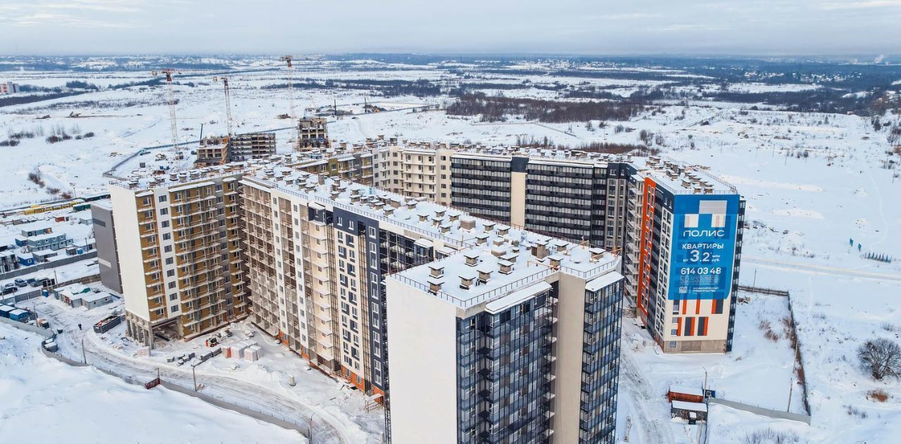 квартира р-н Всеволожский г Мурино ЖК Полис ЛАВрики Девяткино фото 18