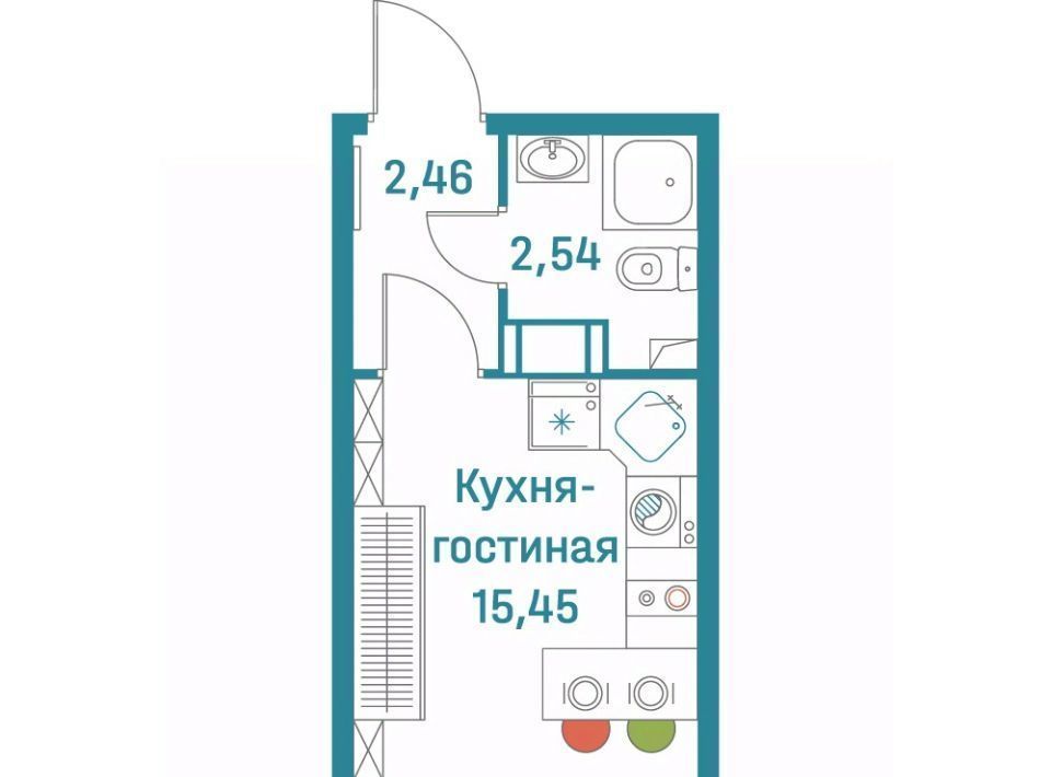 квартира р-н Всеволожский г Мурино ЖК «Графика» Девяткино фото 1