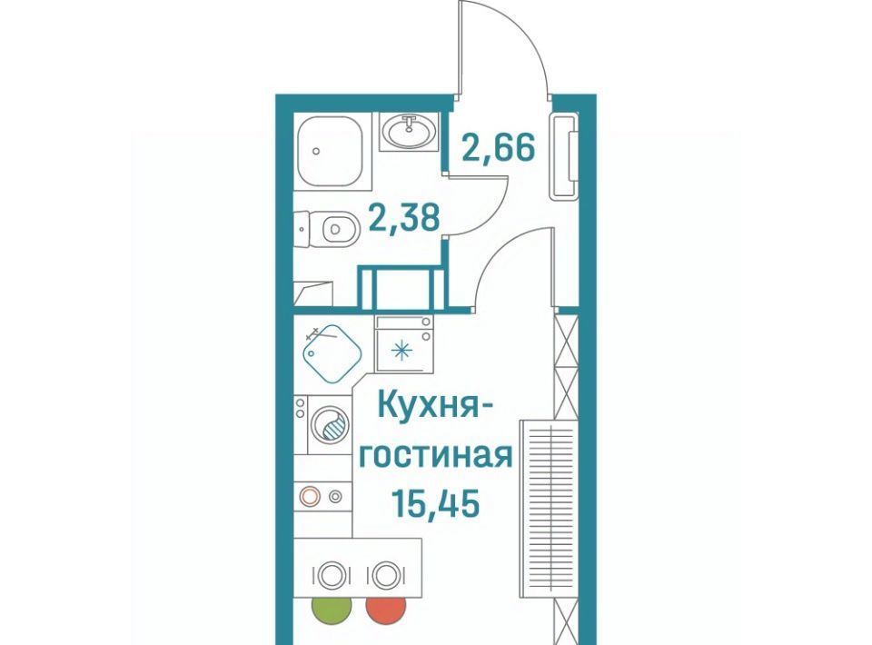 квартира р-н Всеволожский г Мурино ЖК «Графика» Девяткино фото 1