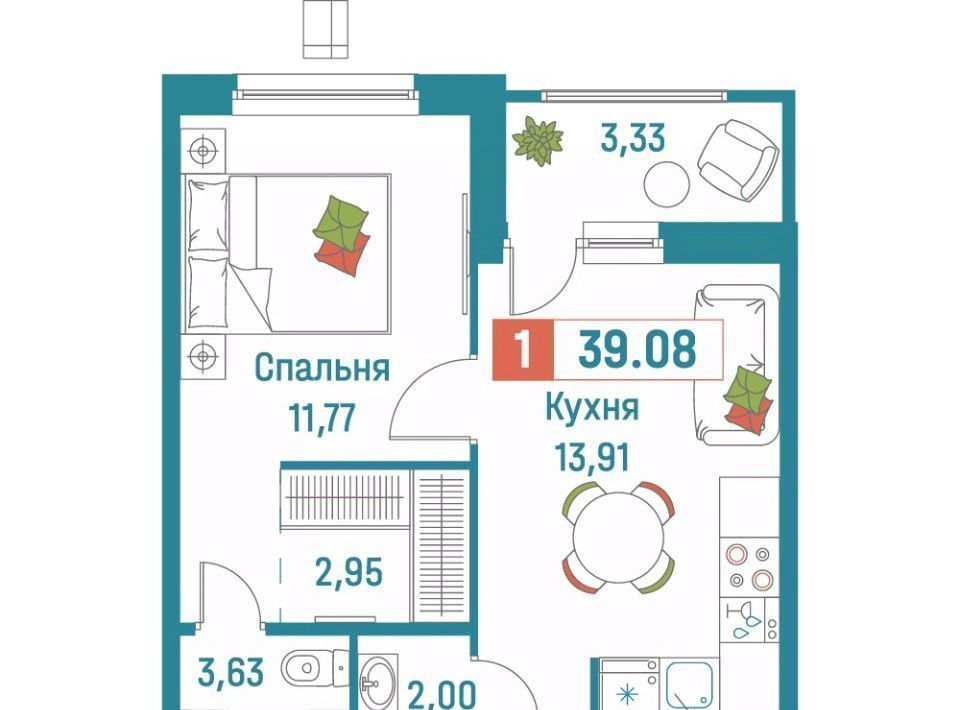 квартира р-н Всеволожский г Мурино ЖК «Графика» Девяткино фото 1