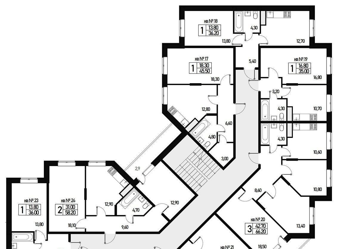 квартира г Москва п Новофедоровское ул Генерала Донскова 23к/3 ТиНАО фото 2