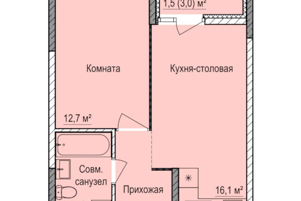 квартира г Ижевск ул 10 лет Октября городской округ Ижевск фото 1