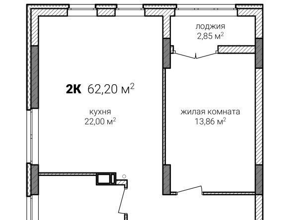 квартира г Нижний Новгород Горьковская ЖК Зенит-2 фото 1