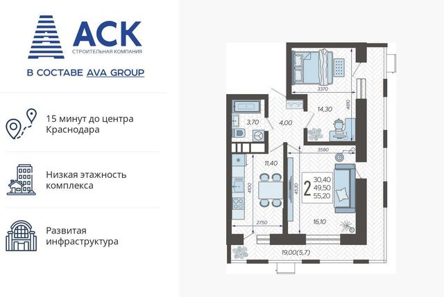 р-н Прикубанский микрорайон 9-й километр фото