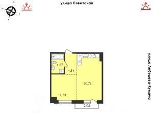 квартира г Иркутск р-н Октябрьский ул Красных Мадьяр 29 фото 1