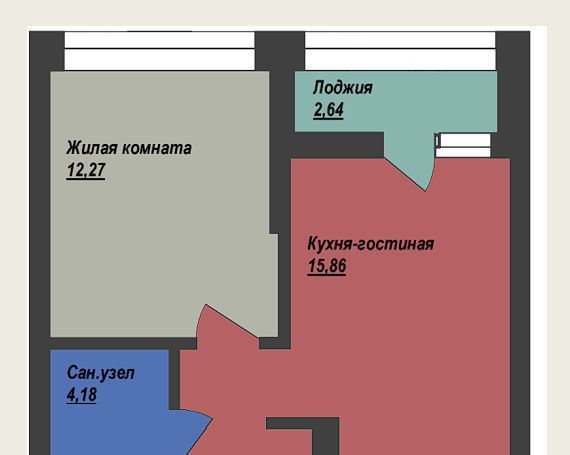 квартира г Ханты-Мансийск ул Объездная 57 фото 1