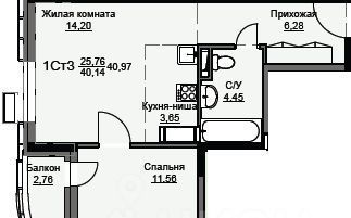 квартира городской округ Щёлково Соболевка мкр, Соболевка жилой комплекс, к 7, Щёлковская фото 1