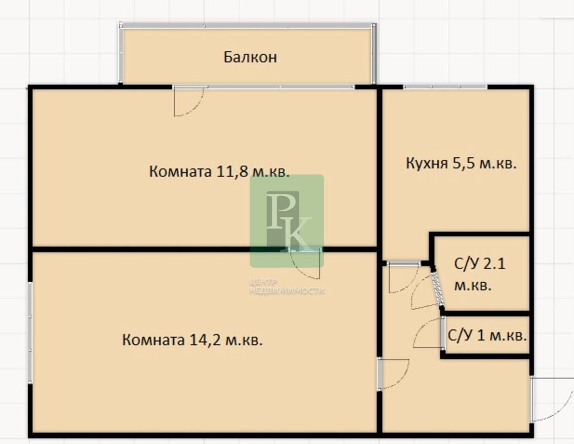 квартира г Севастополь ул Бутакова 6 Крым фото 17