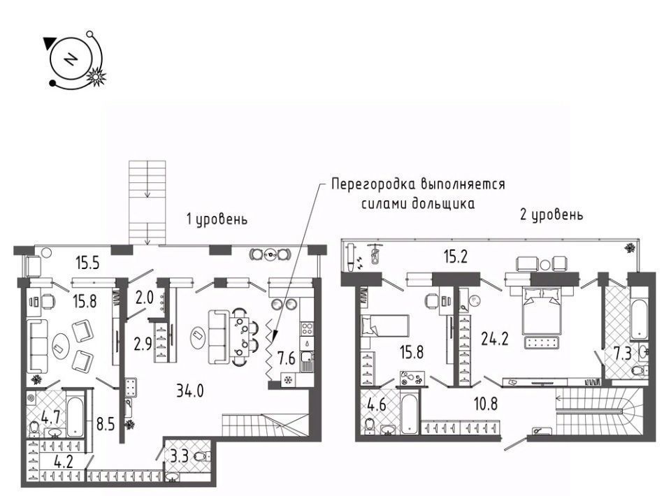 квартира г Санкт-Петербург метро Елизаровская пр-кт Обуховской Обороны 70к/4 фото 1